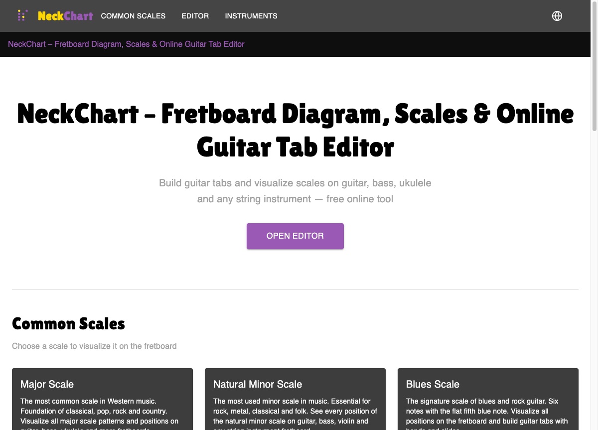 NeckChart